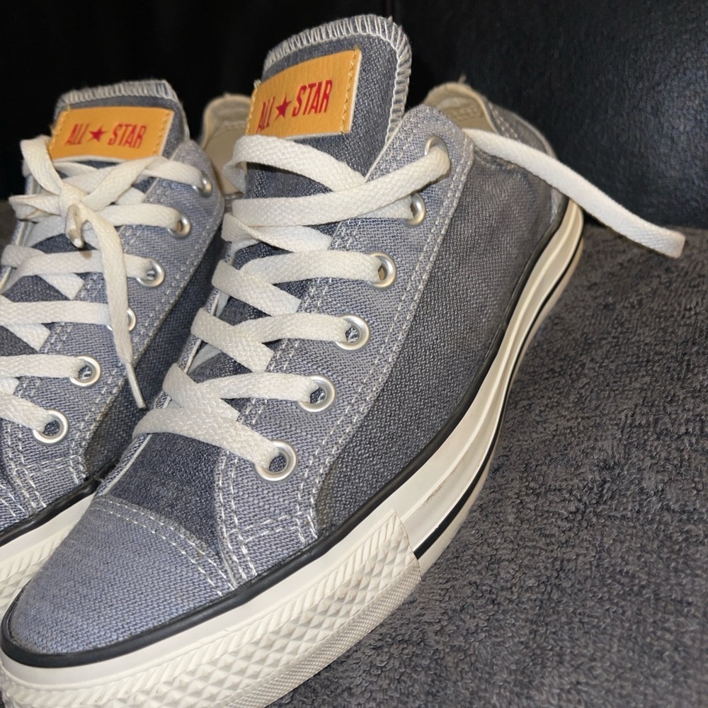 Converse Multi Patch work Converse All Star Sneakers Size 7M /9W Rare /Vintage